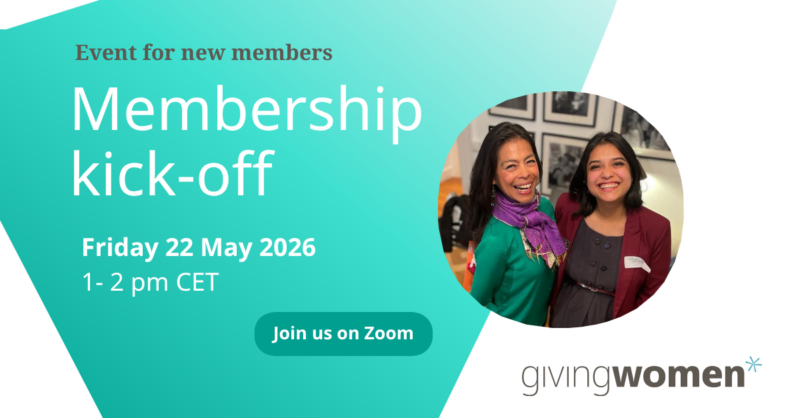 22 May 2026 Giving Women Memberhip Kick-off